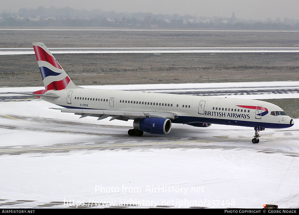 Aircraft Photo of G-CPEN | Boeing 757-236 | British Airways | AirHistory.net #257498