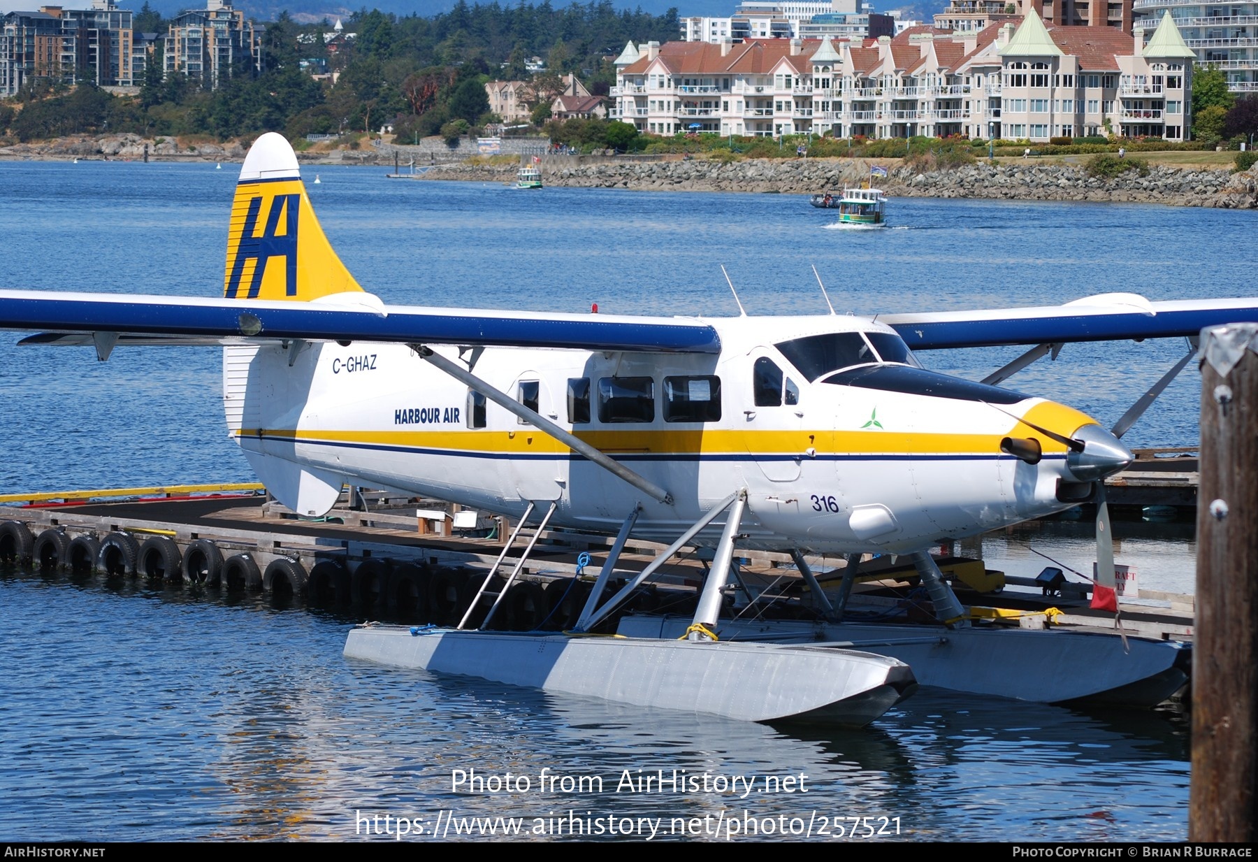 Aircraft Photo of C-GHAZ | Vazar DHC-3T Turbine Otter | Harbour Air | AirHistory.net #257521