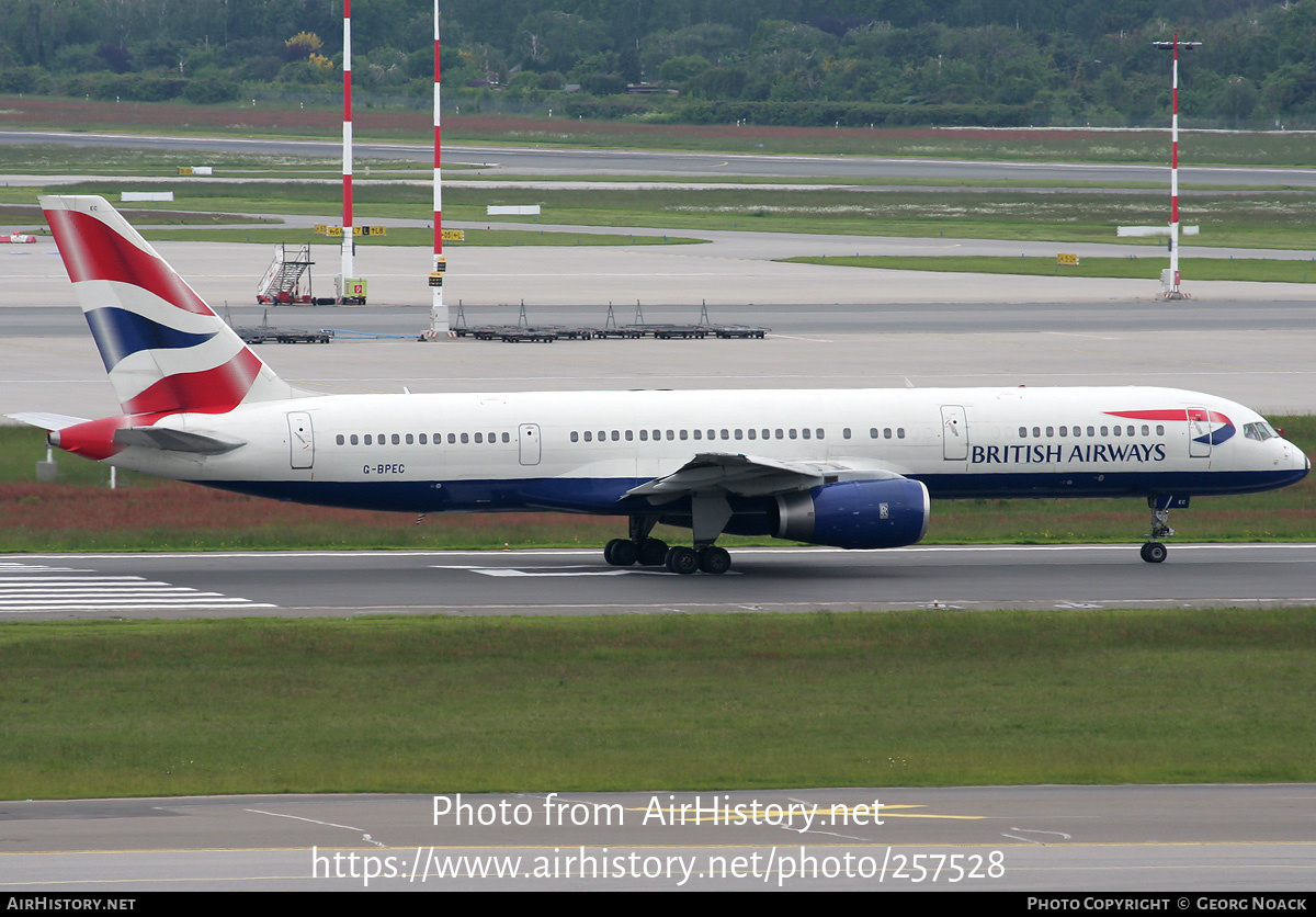 Aircraft Photo of G-BPEC | Boeing 757-236 | British Airways | AirHistory.net #257528