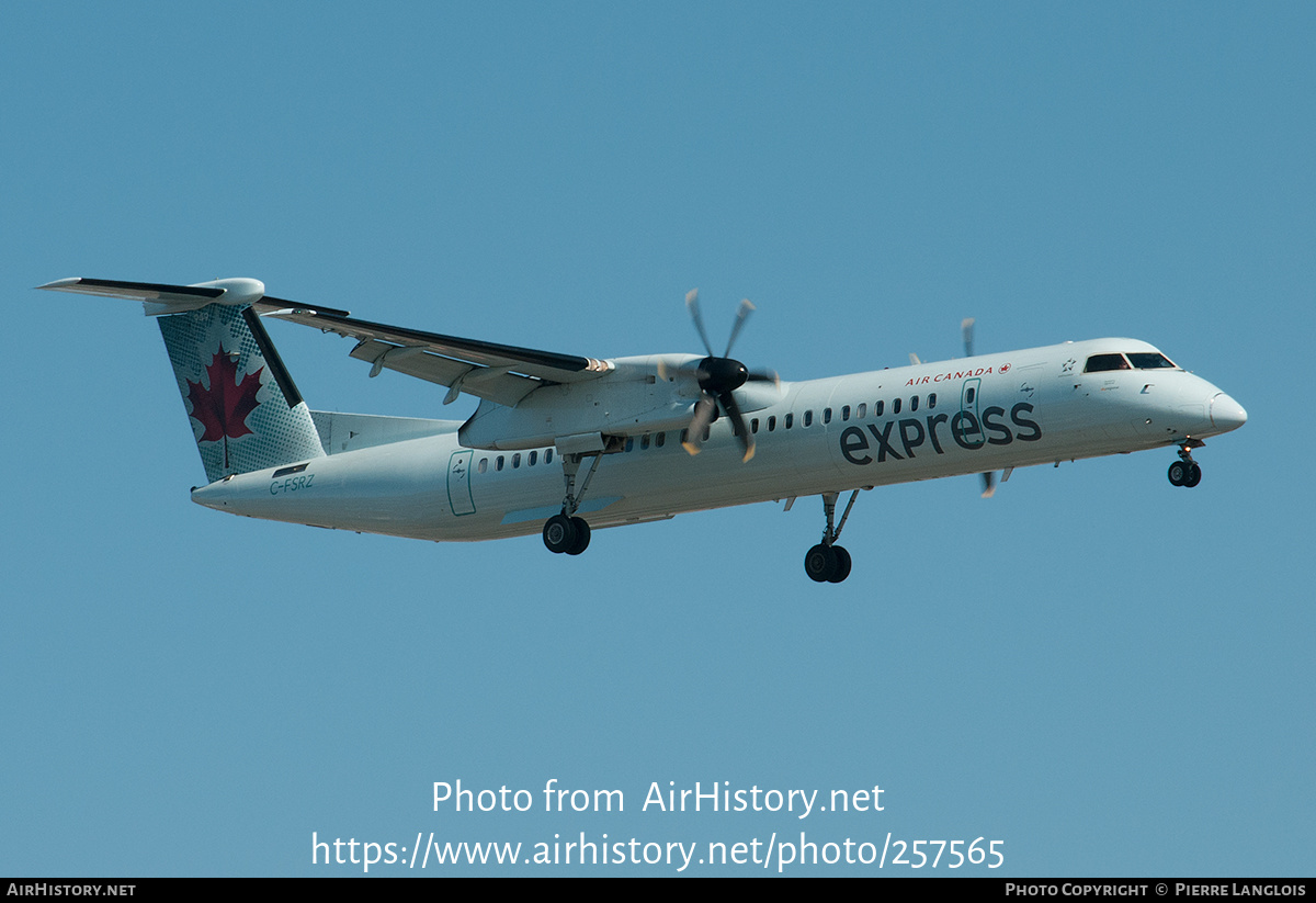 Aircraft Photo of C-FSRZ | Bombardier DHC-8-402 Dash 8 | Air Canada Express | AirHistory.net #257565