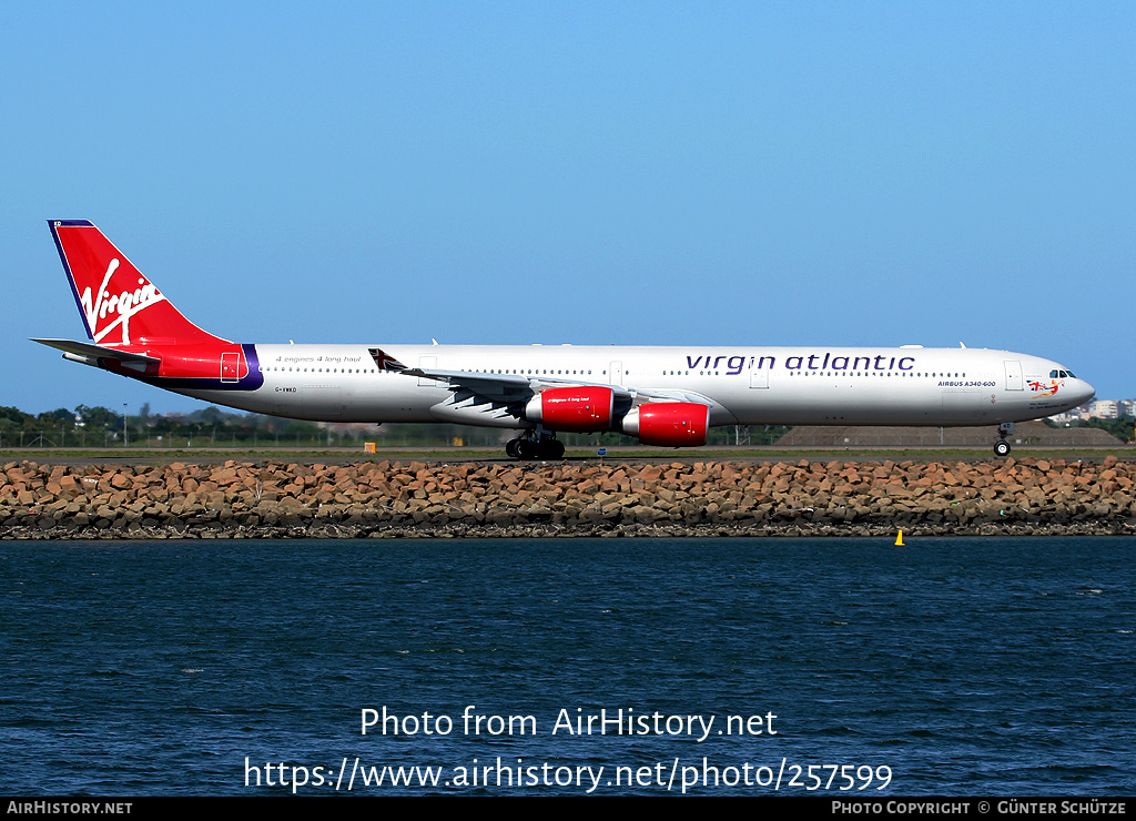 Aircraft Photo of G-VWKD | Airbus A340-642 | Virgin Atlantic Airways | AirHistory.net #257599