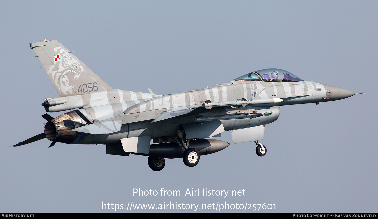 Aircraft Photo of 4056 | Lockheed Martin F-16C Fighting Falcon | Poland - Air Force | AirHistory.net #257601