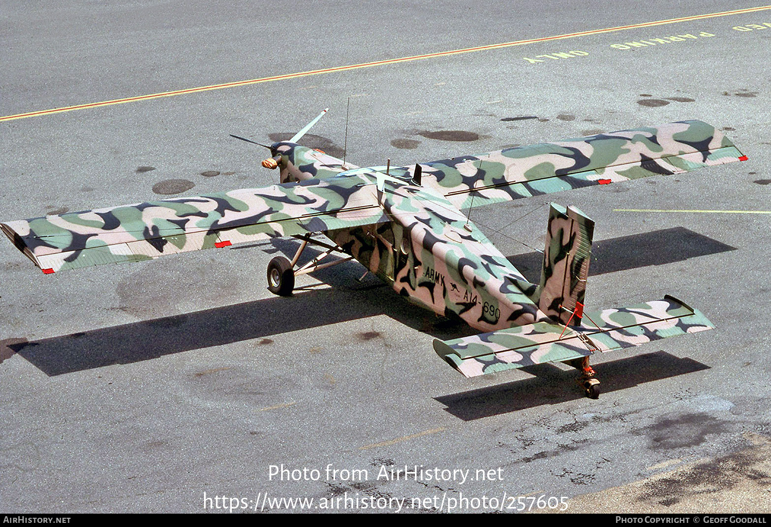 Aircraft Photo of A14-690 | Pilatus PC-6/B1-H2 Turbo Porter | Australia - Army | AirHistory.net #257605