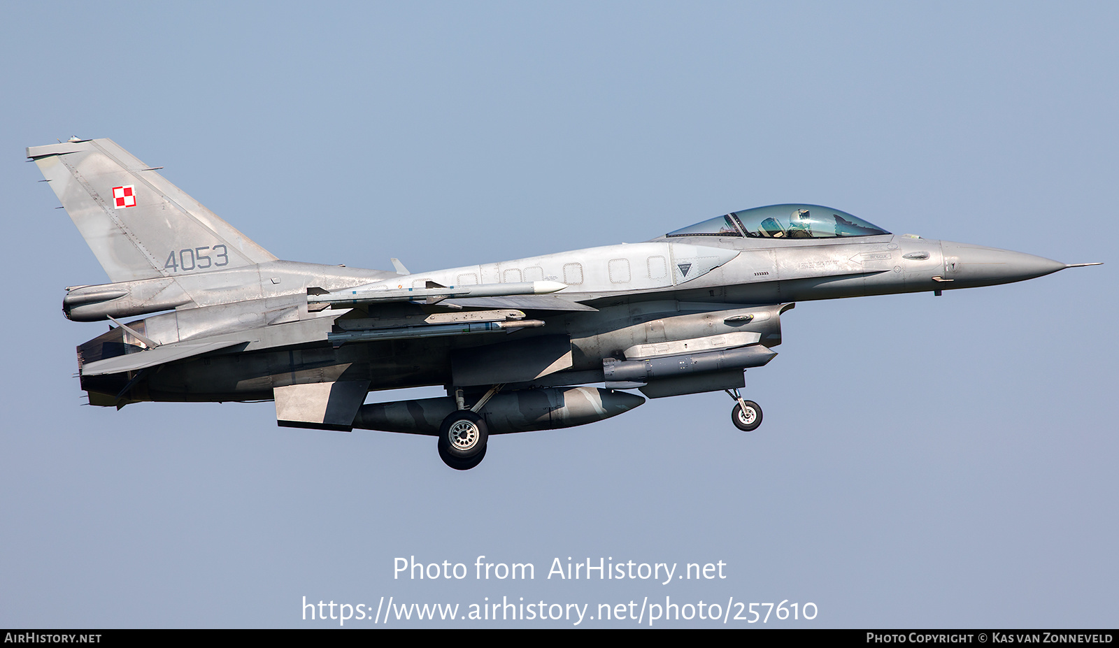 Aircraft Photo of 4053 | Lockheed Martin F-16CJ Fighting Falcon | Poland - Air Force | AirHistory.net #257610