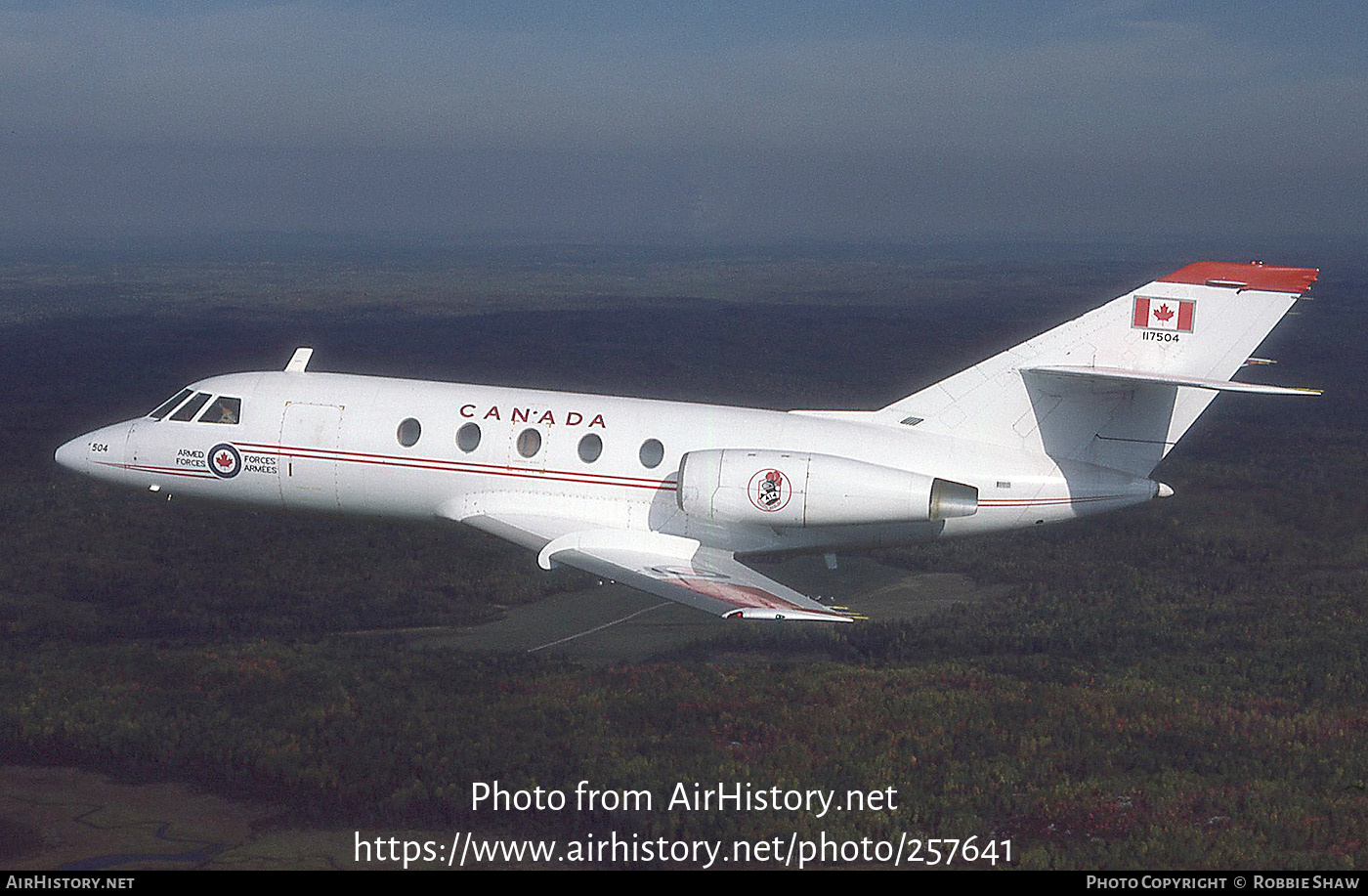 Aircraft Photo of 117504 | Dassault CC-117 Falcon 20 | Canada - Air Force | AirHistory.net #257641