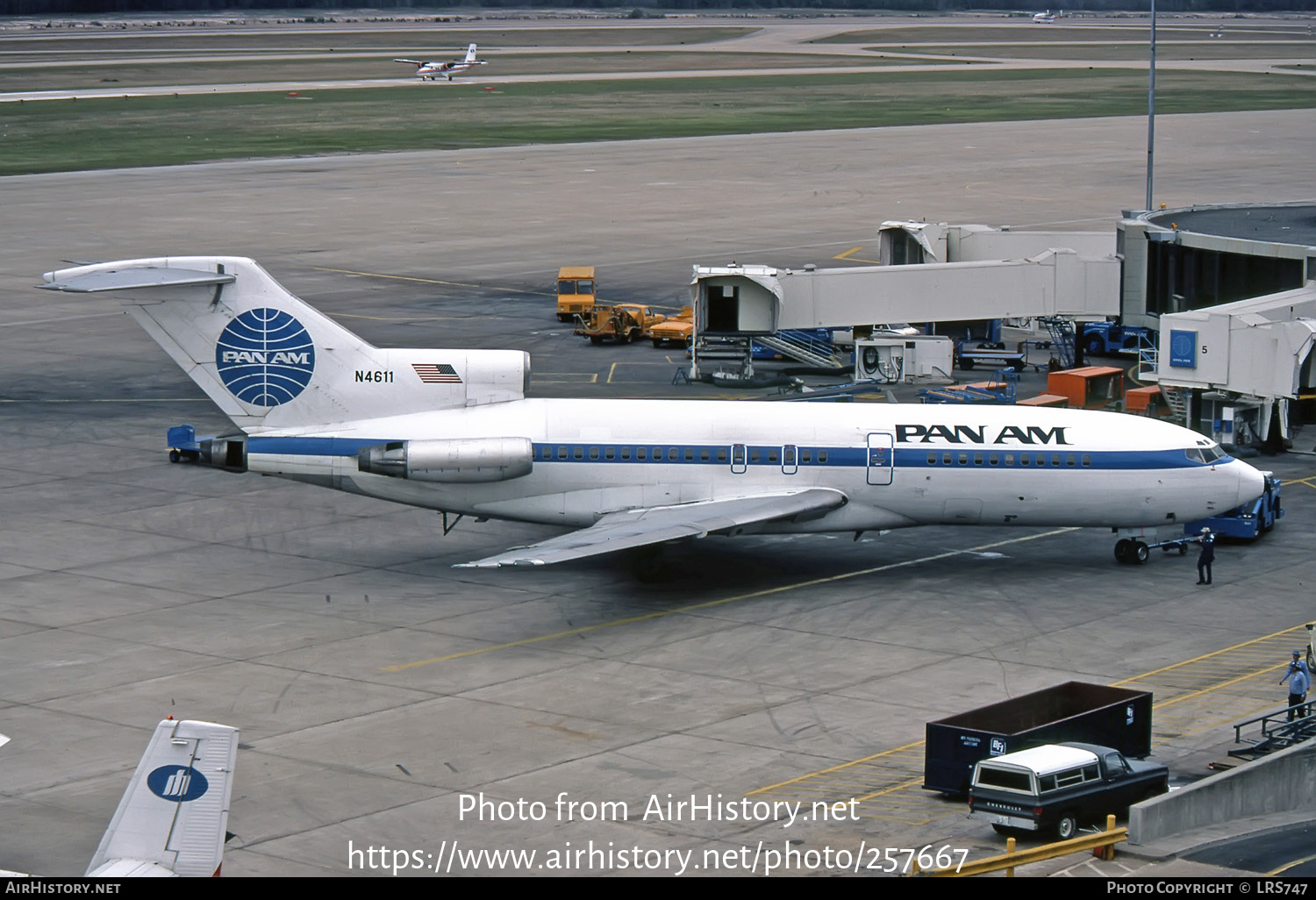 Aircraft Photo of N4611 | Boeing 727-35 | Pan American World Airways - Pan Am | AirHistory.net #257667