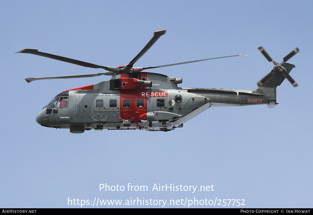 Aircraft Photo of ZR331 | AgustaWestland AW101-610 | Algeria - Navy | AirHistory.net #257752