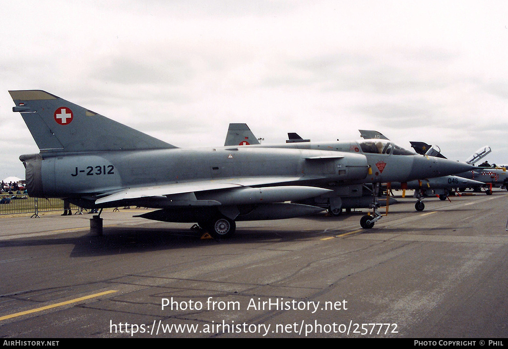 Aircraft Photo of J-2312 | Dassault Mirage IIIS | Switzerland - Air Force | AirHistory.net #257772