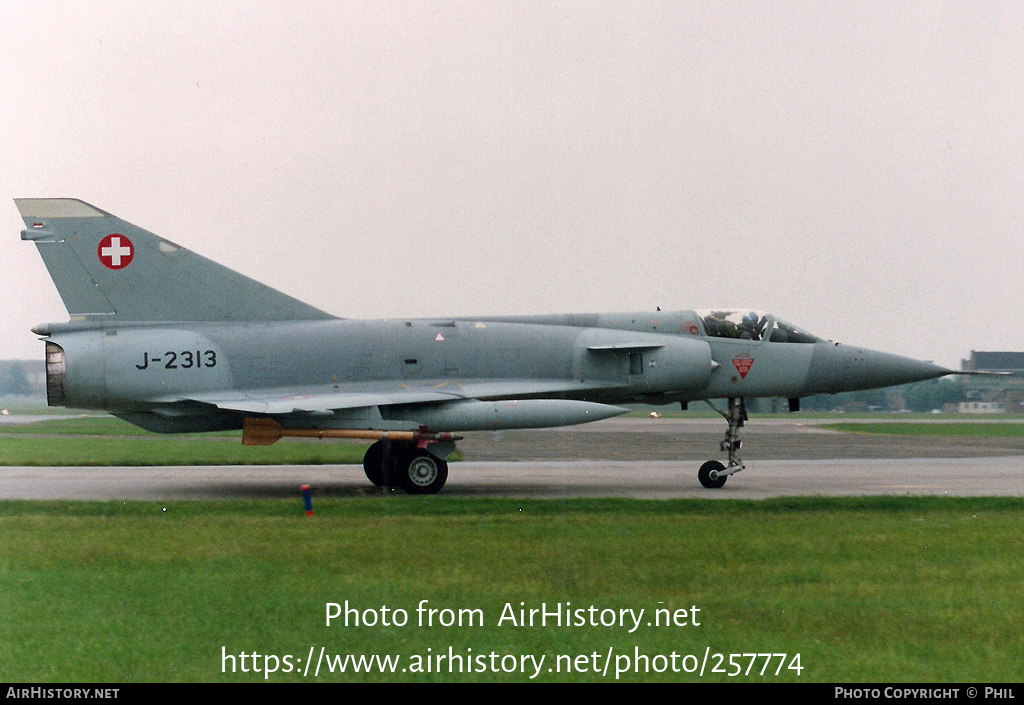 Aircraft Photo of J-2313 | Dassault Mirage IIIS | Switzerland - Air Force | AirHistory.net #257774