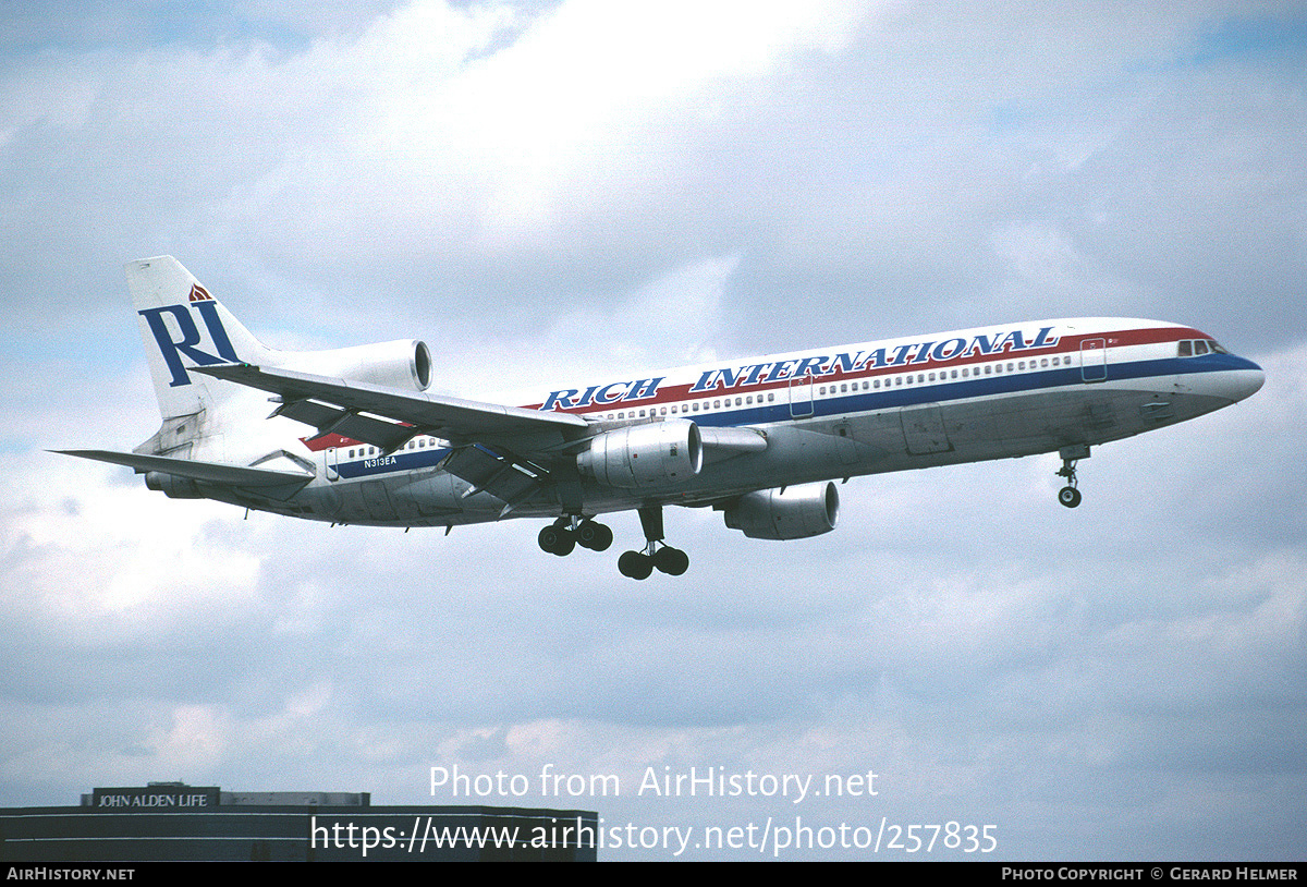 Aircraft Photo of N313EA | Lockheed L-1011-385-1 TriStar 1 | Rich International Airways | AirHistory.net #257835