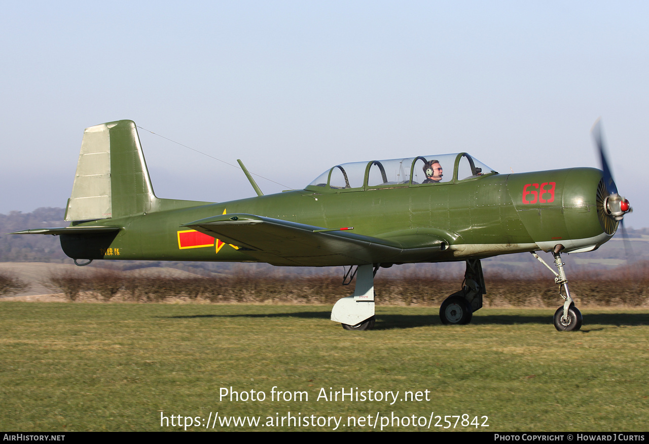 Aircraft Photo of G-BVVG | Nanchang CJ-6A Chujaio | China - Air Force | AirHistory.net #257842