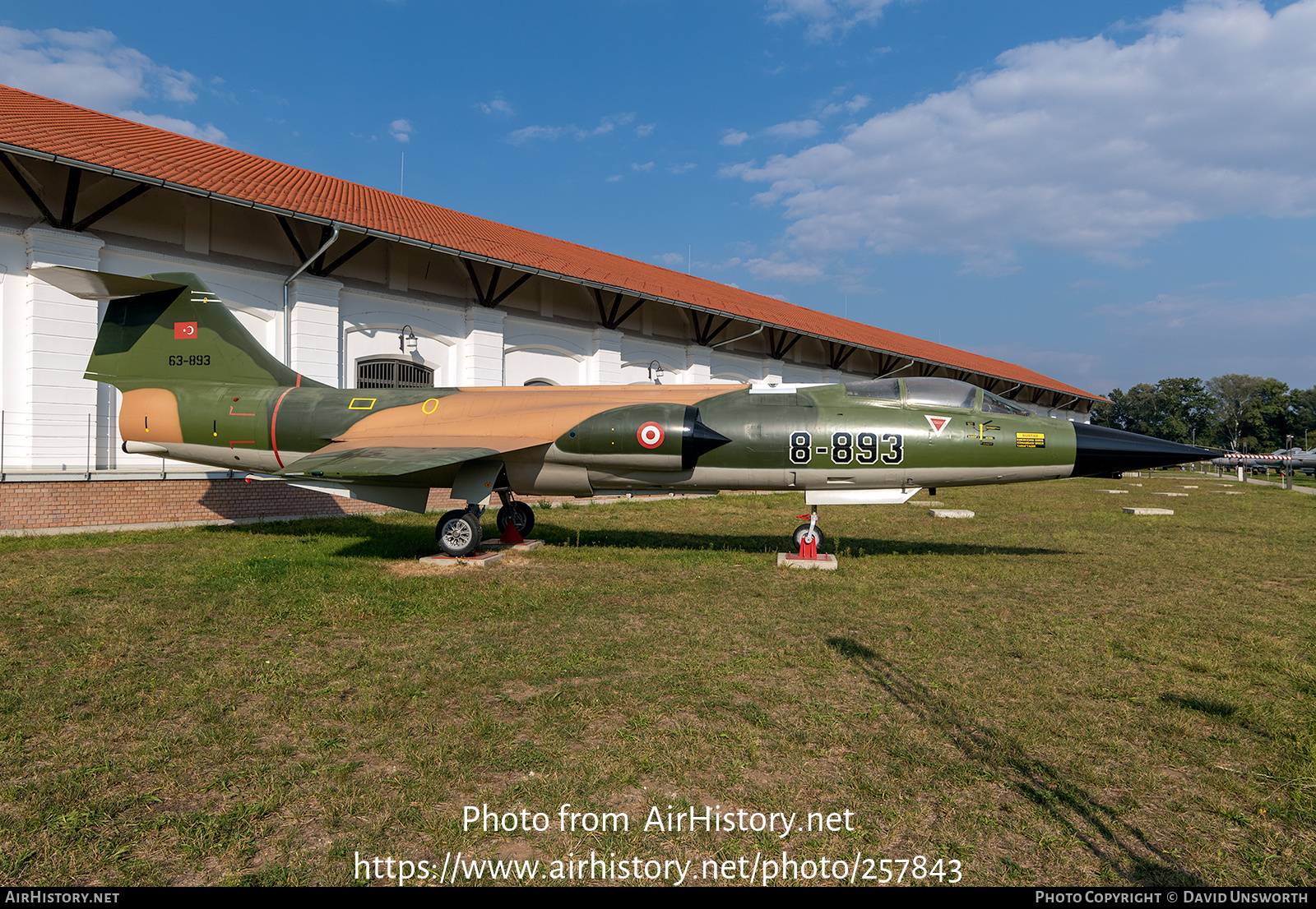 Aircraft Photo of 63-893 | Lockheed CF-104 Starfighter | Turkey - Air Force | AirHistory.net #257843