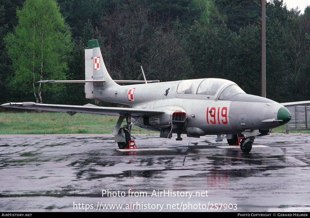 Aircraft Photo of 1919 | PZL-Mielec TS-11R Iskra | Poland - Navy | AirHistory.net #257903