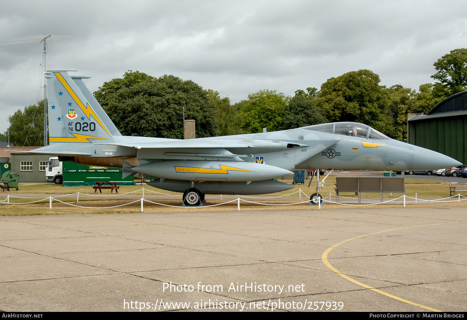 Aircraft Photo of 76-0020 / AF76-020 | McDonnell Douglas F-15A Eagle | USA - Air Force | AirHistory.net #257939