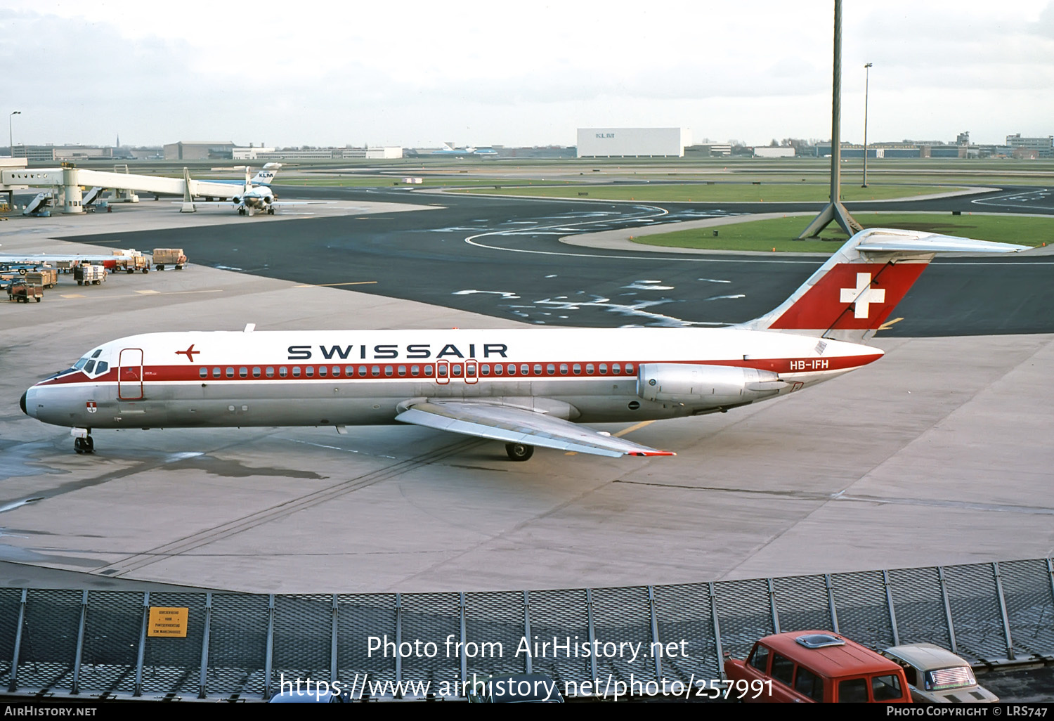 Aircraft Photo of HB-IFH | McDonnell Douglas DC-9-32 | Swissair | AirHistory.net #257991