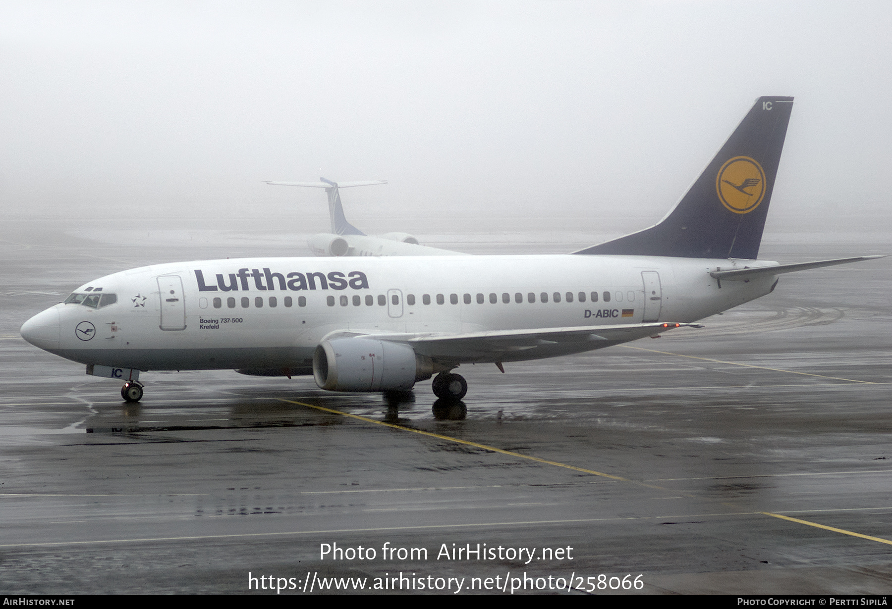 Aircraft Photo of D-ABIC | Boeing 737-530 | Lufthansa | AirHistory.net #258066