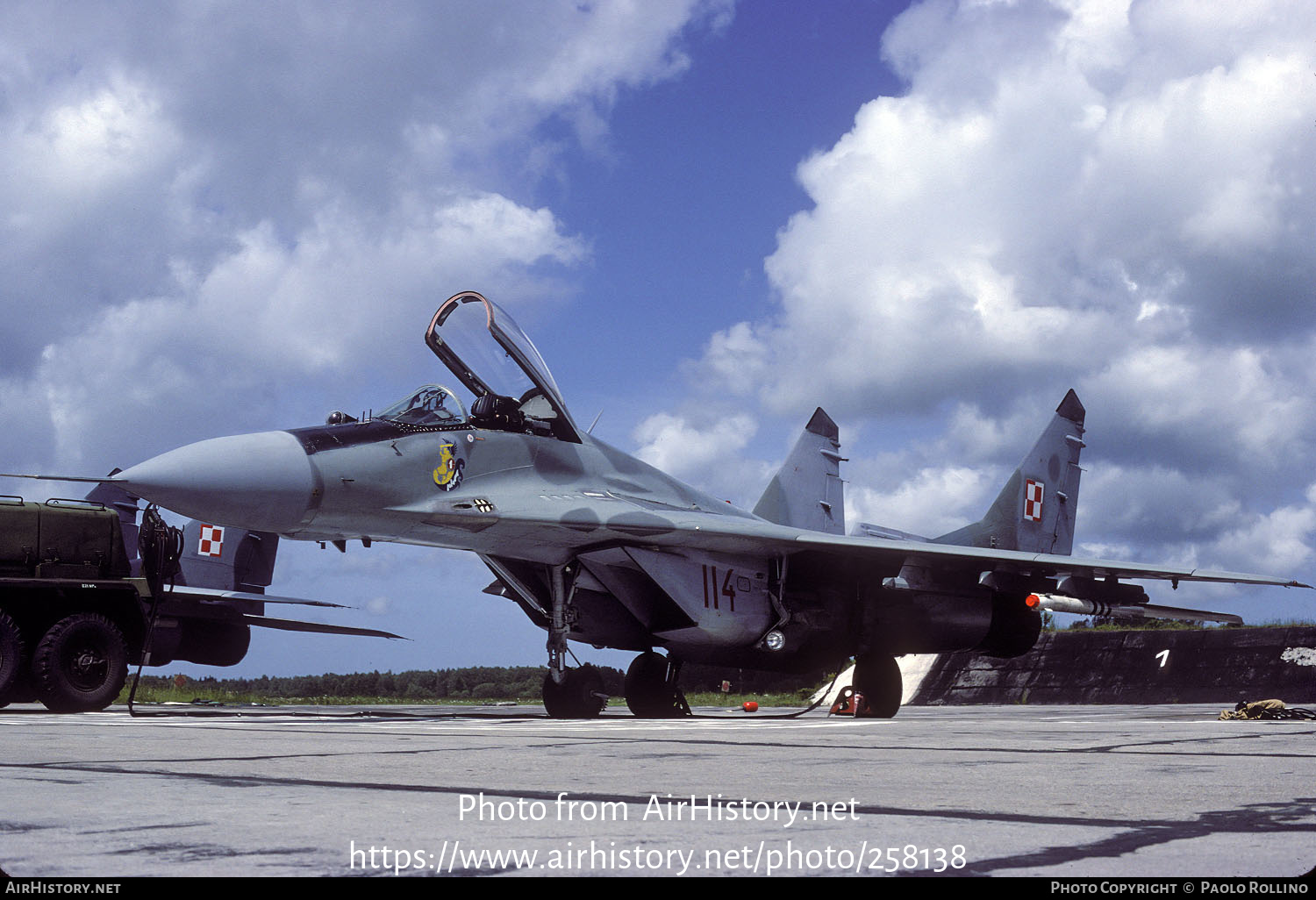 Aircraft Photo of 114 | Mikoyan-Gurevich MiG-29M | Poland - Air Force | AirHistory.net #258138