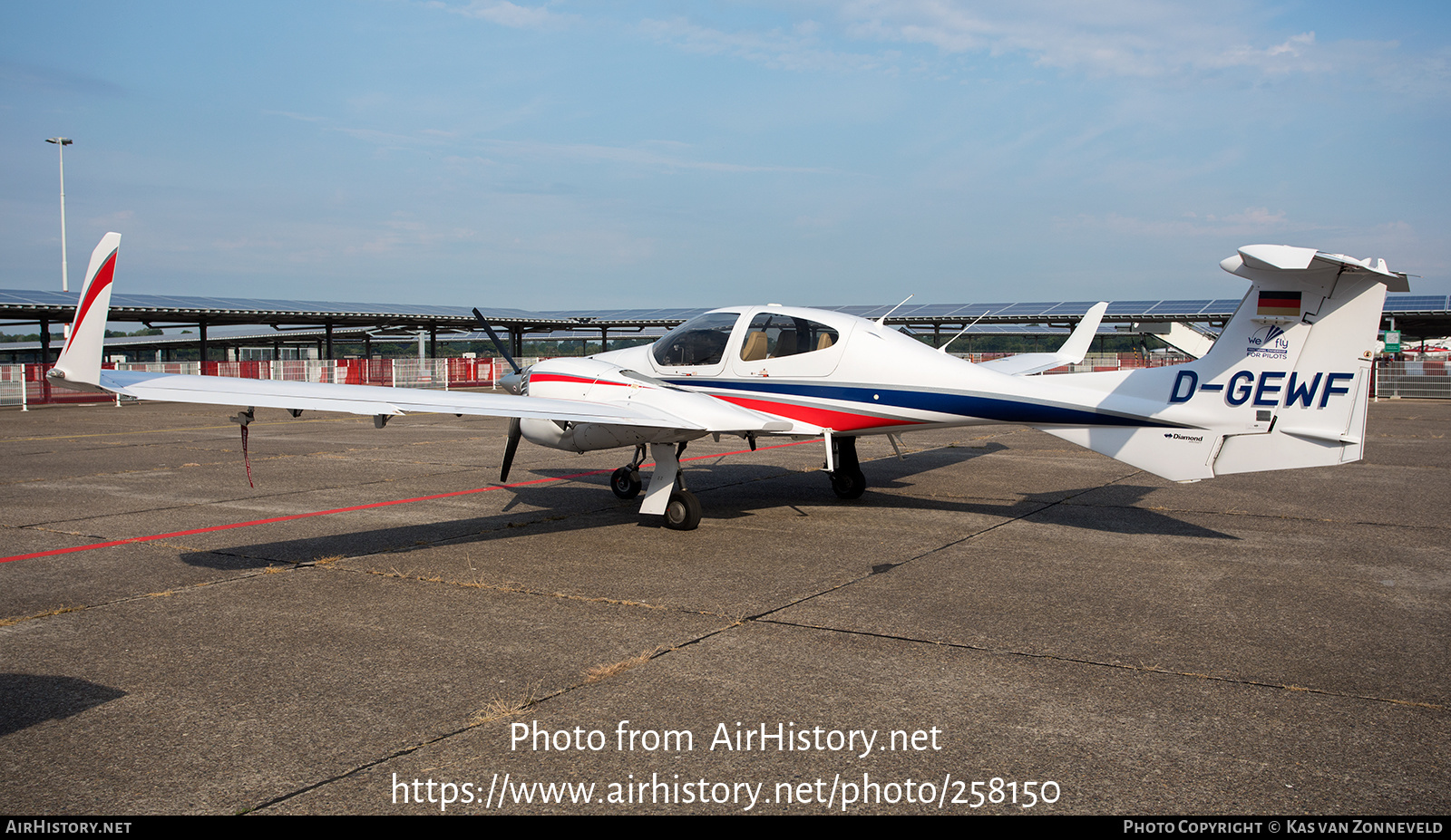 Aircraft Photo of D-GEWF | Diamond DA42 Twin Star | WeFly | AirHistory.net #258150