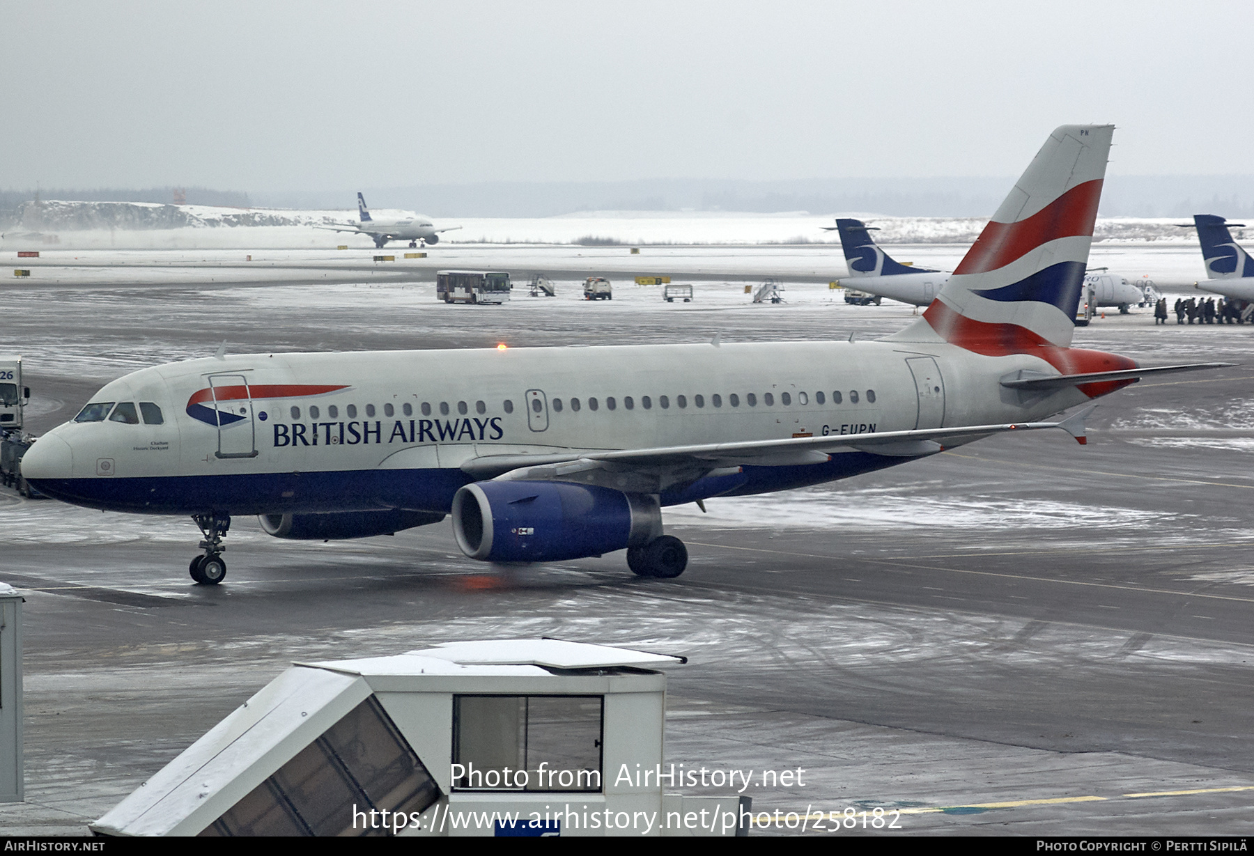 Aircraft Photo of G-EUPN | Airbus A319-131 | British Airways | AirHistory.net #258182