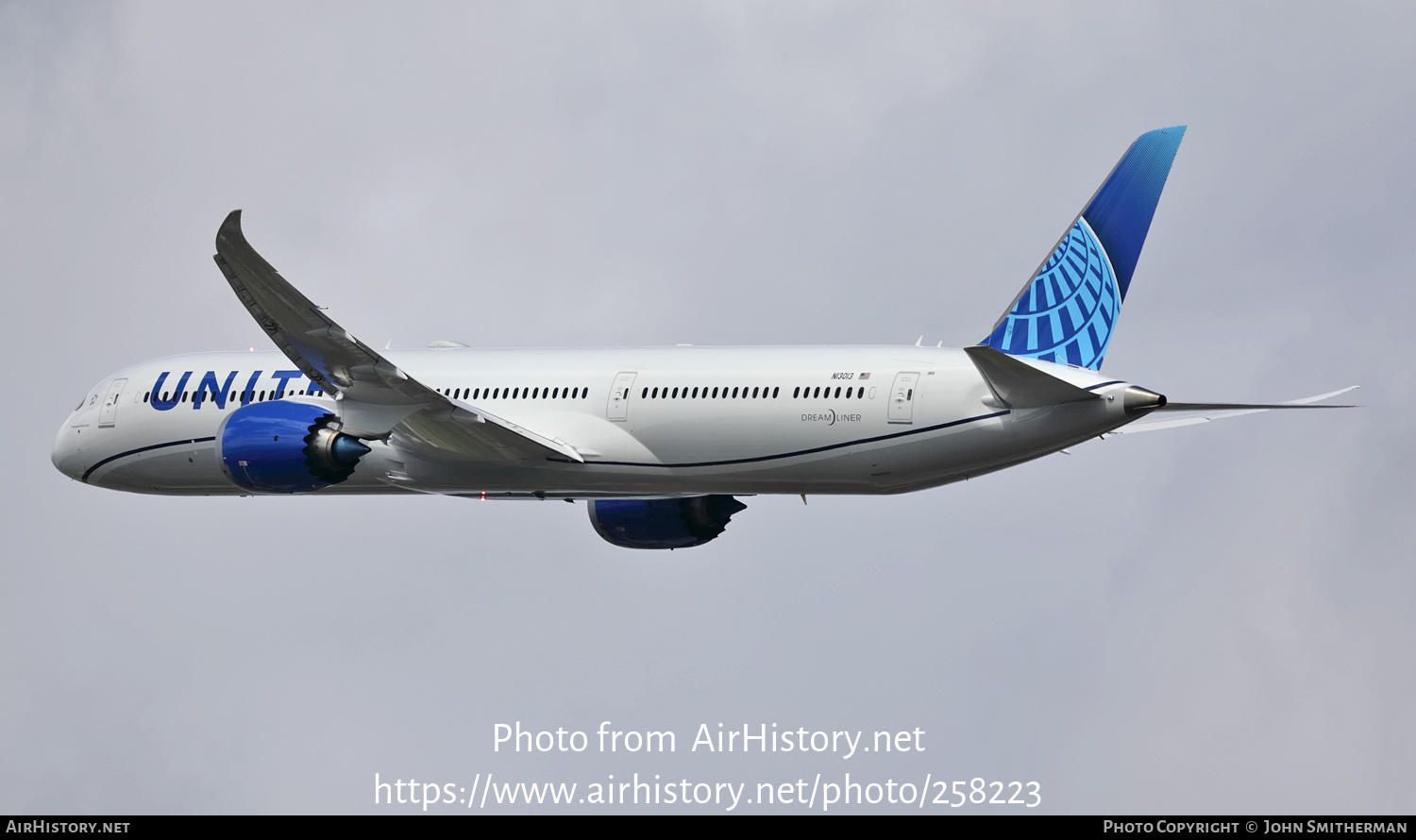 Aircraft Photo of N13013 | Boeing 787-10 Dreamliner | United Airlines | AirHistory.net #258223