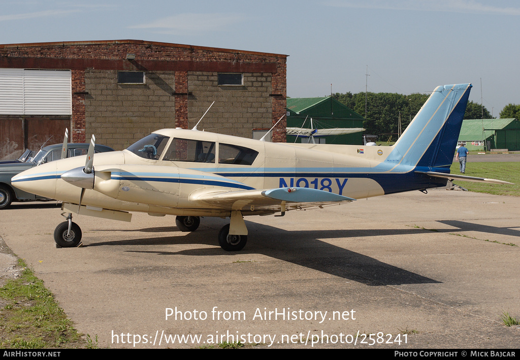 Aircraft Photo of N918Y | Piper PA-30-160 Twin Comanche | AirHistory.net #258241