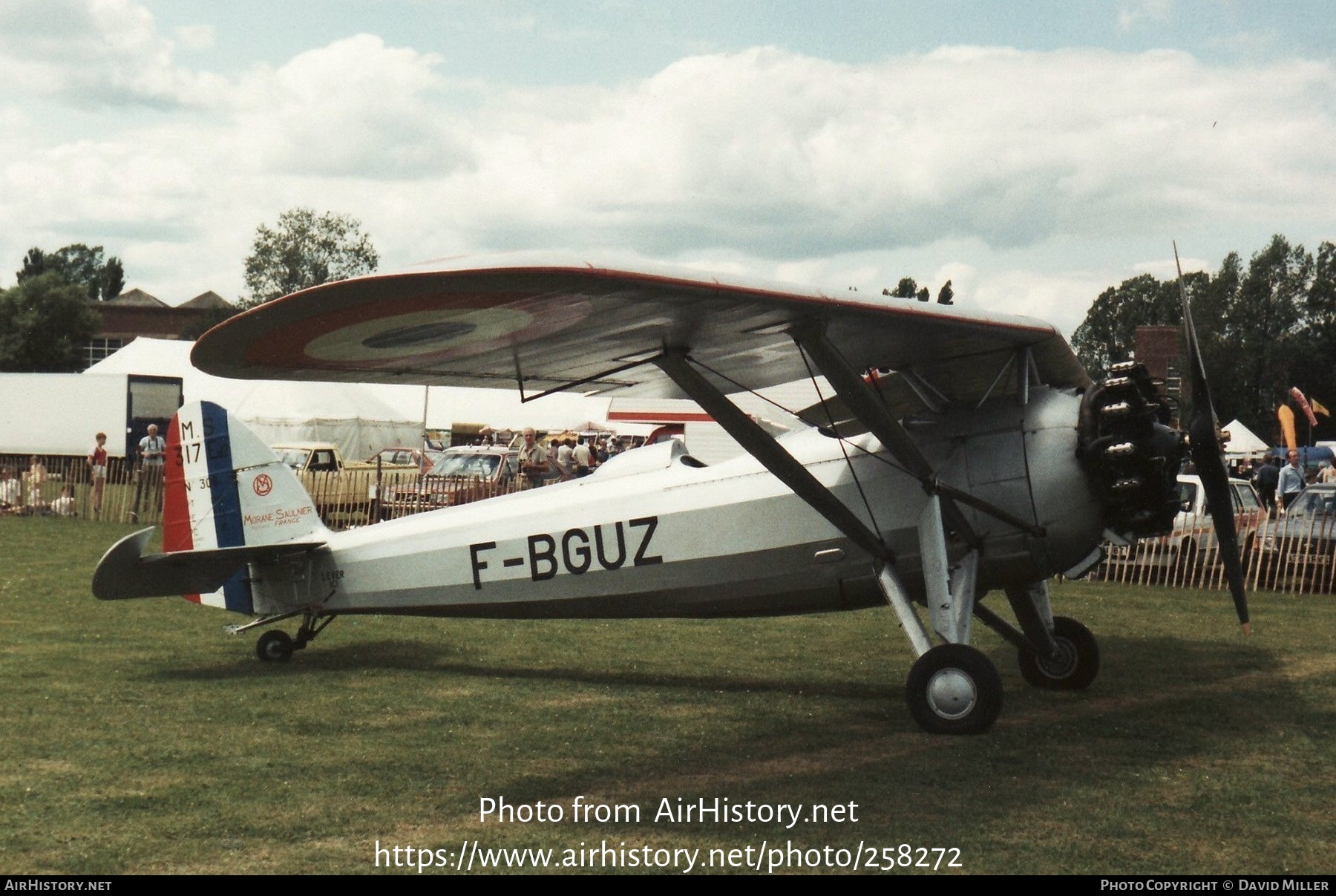 Aircraft Photo of F-BGUZ | Morane-Saulnier MS-317 | AirHistory.net #258272