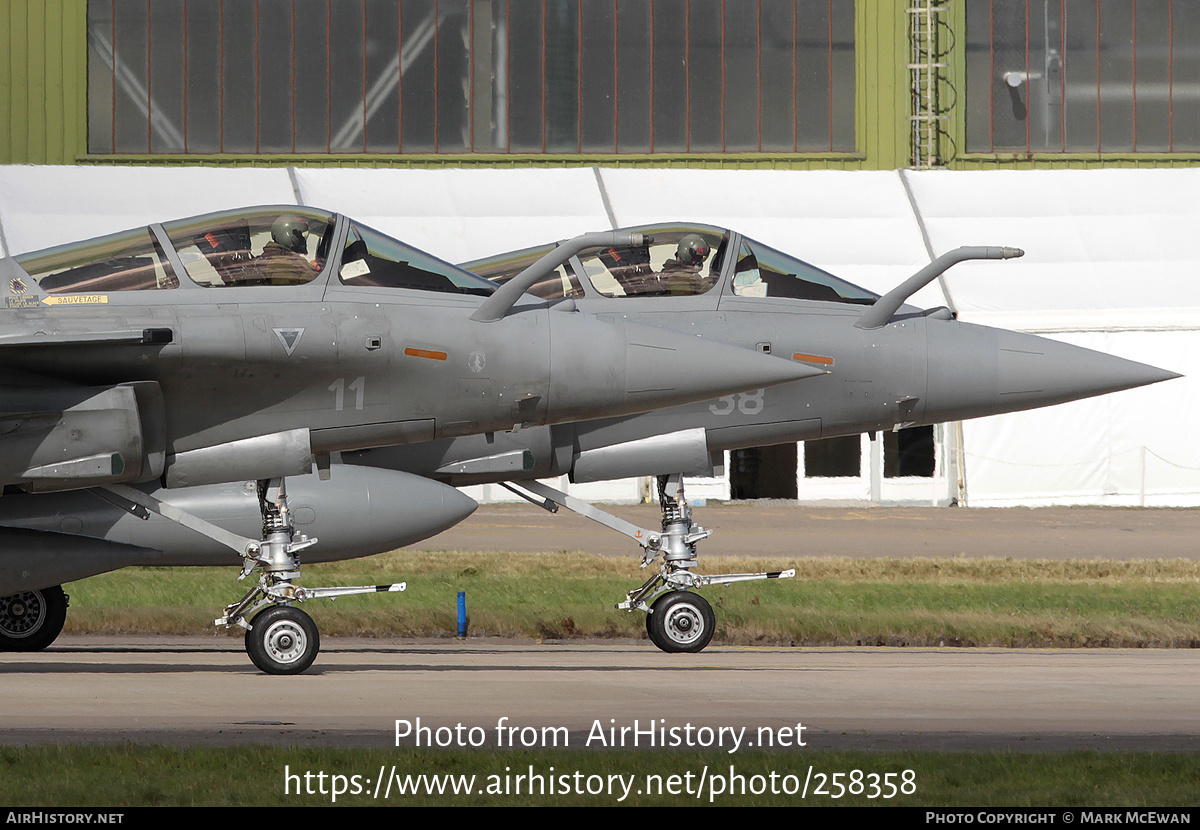 Aircraft Photo of 11 | Dassault Rafale M | France - Navy | AirHistory.net #258358