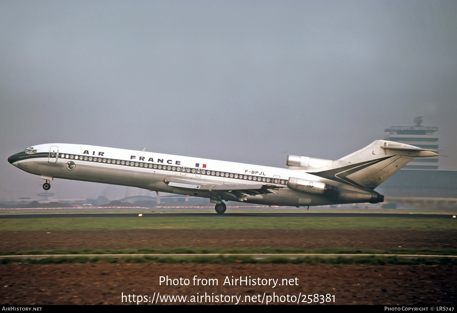 Aircraft Photo of F-BPJL | Boeing 727-228 | Air France | AirHistory.net #258381