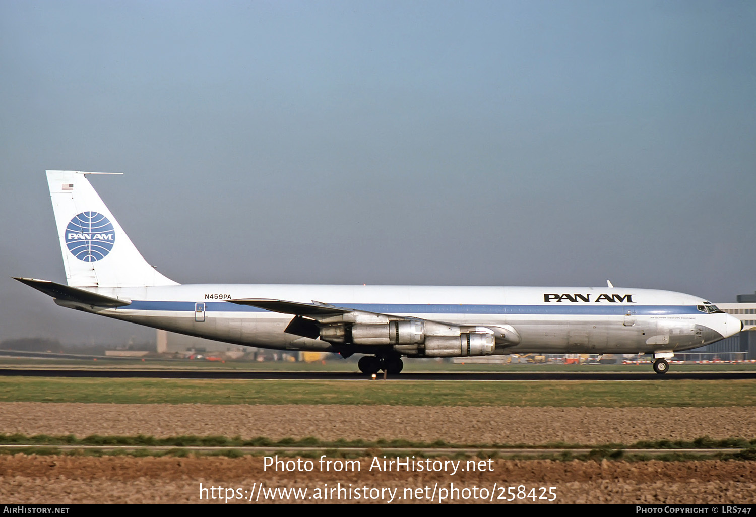 Aircraft Photo of N459PA | Boeing 707-321C | Pan American World Airways - Pan Am | AirHistory.net #258425