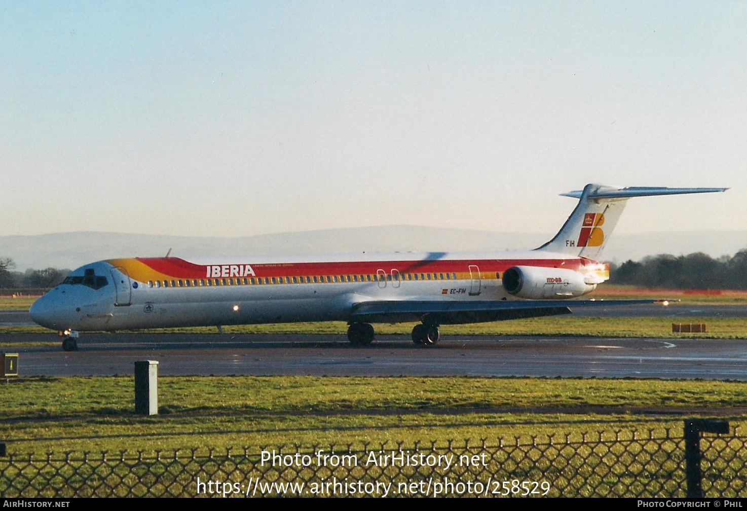 Aircraft Photo of EC-FIH | McDonnell Douglas MD-88 | Iberia | AirHistory.net #258529