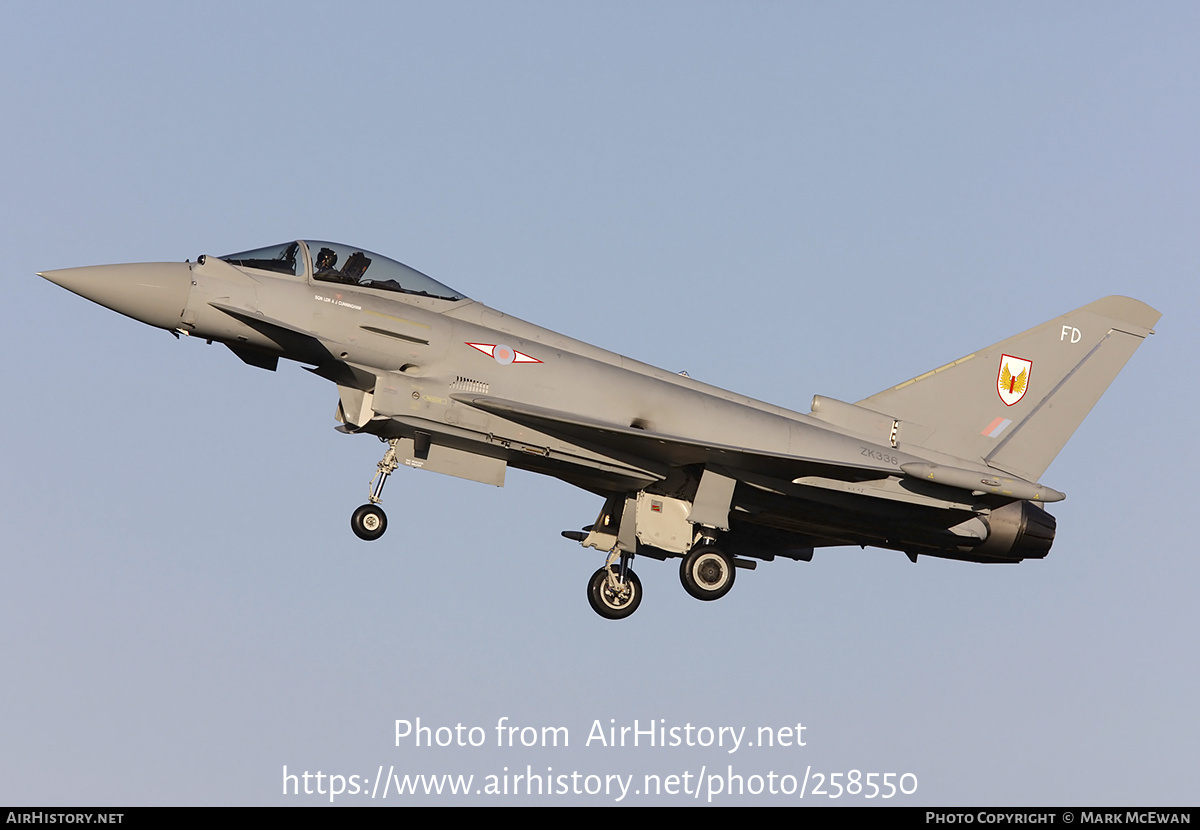 Aircraft Photo of ZK336 | Eurofighter EF-2000 Typhoon FGR4 | UK - Air Force | AirHistory.net #258550