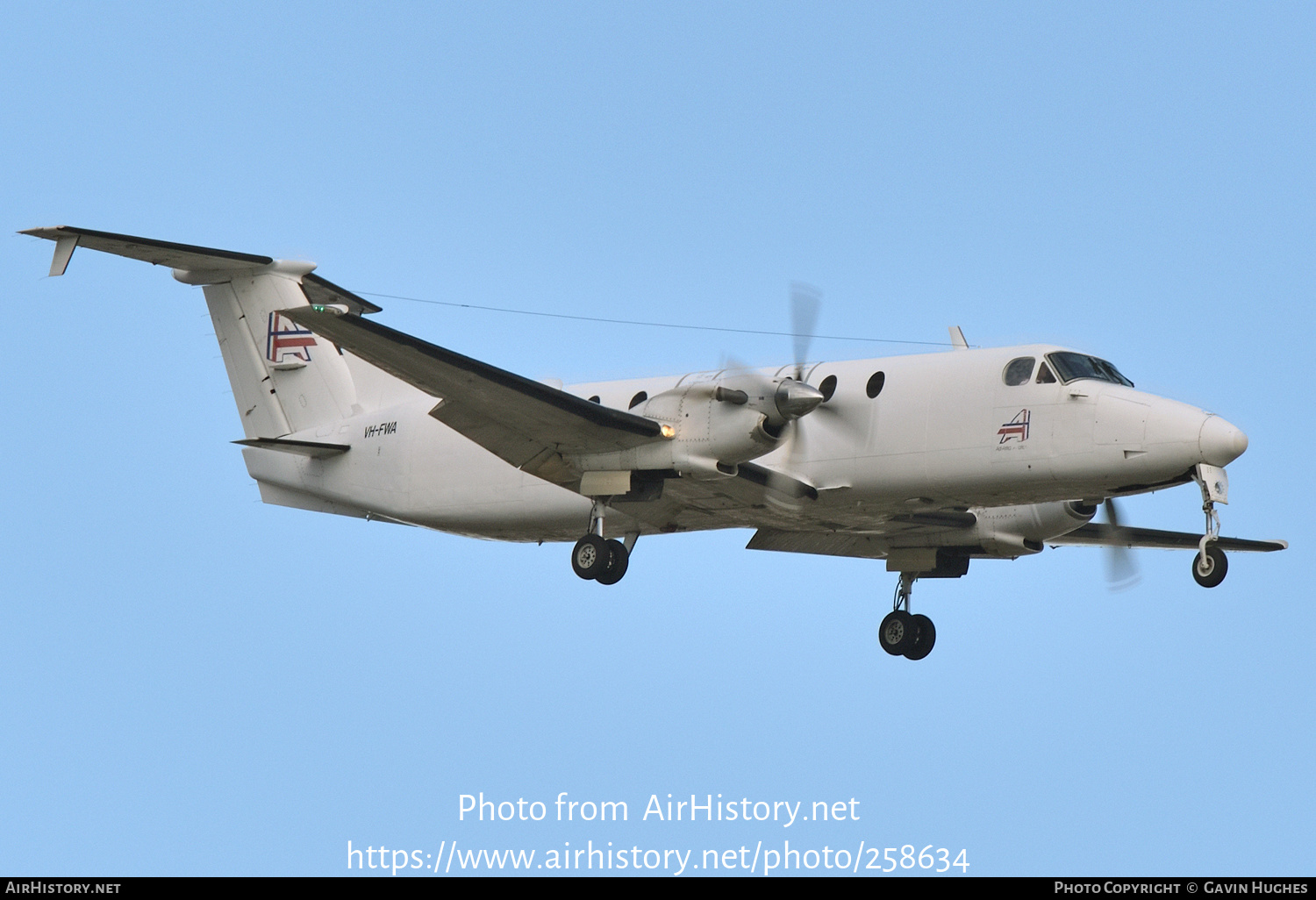 Aircraft Photo of VH-FWA | Beech 1900C | AirHistory.net #258634