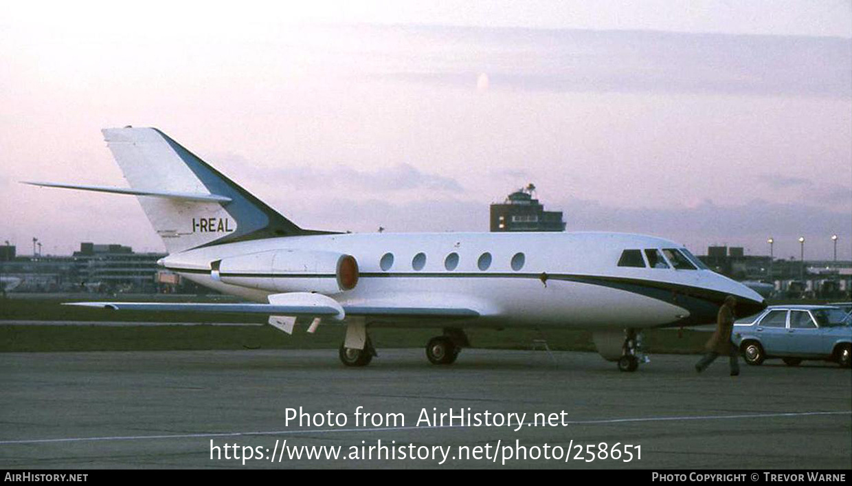 Aircraft Photo of I-REAL | Dassault Falcon 20E | AirHistory.net #258651