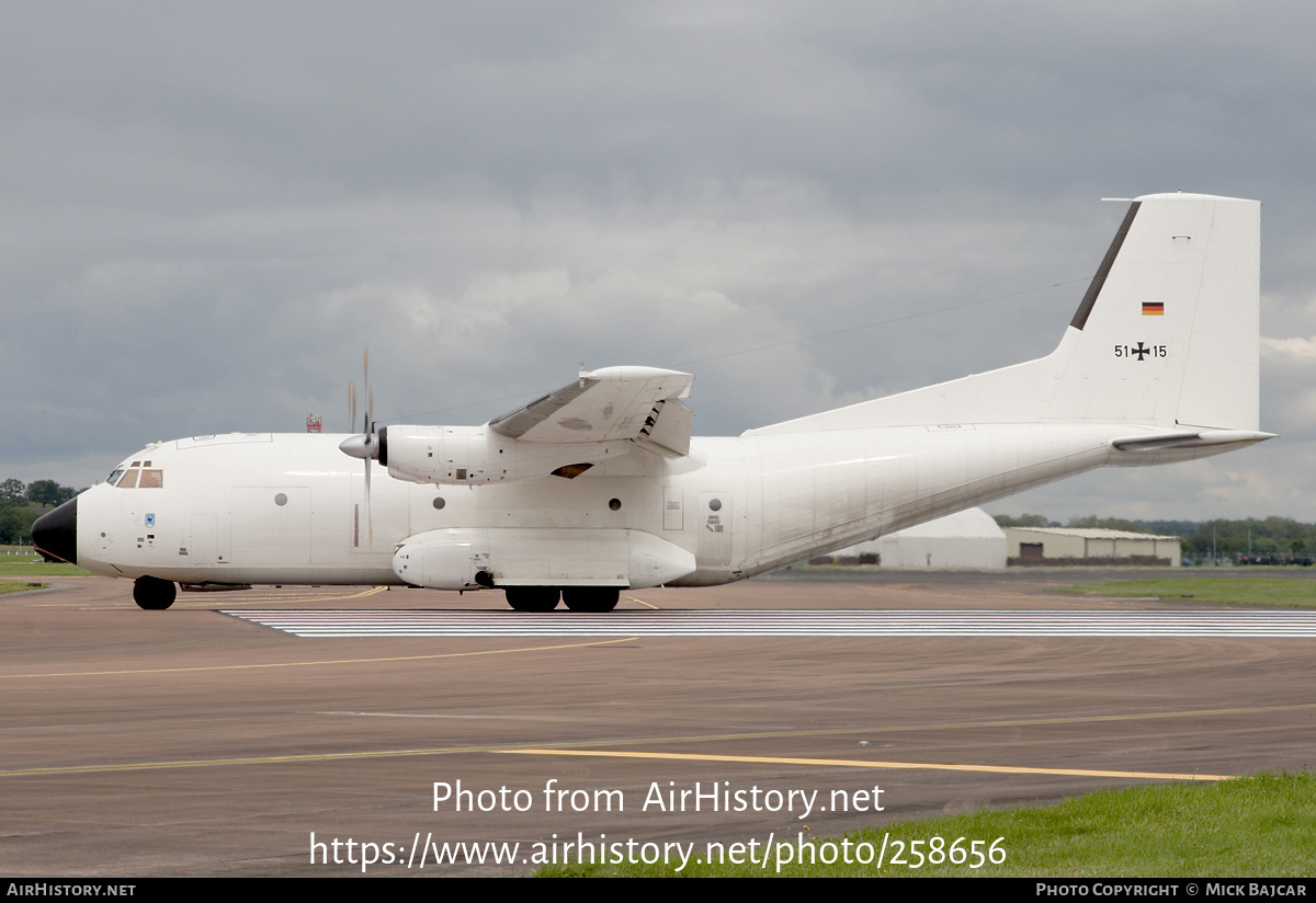 Aircraft Photo of 5115 | Transall C-160D | Germany - Air Force | AirHistory.net #258656