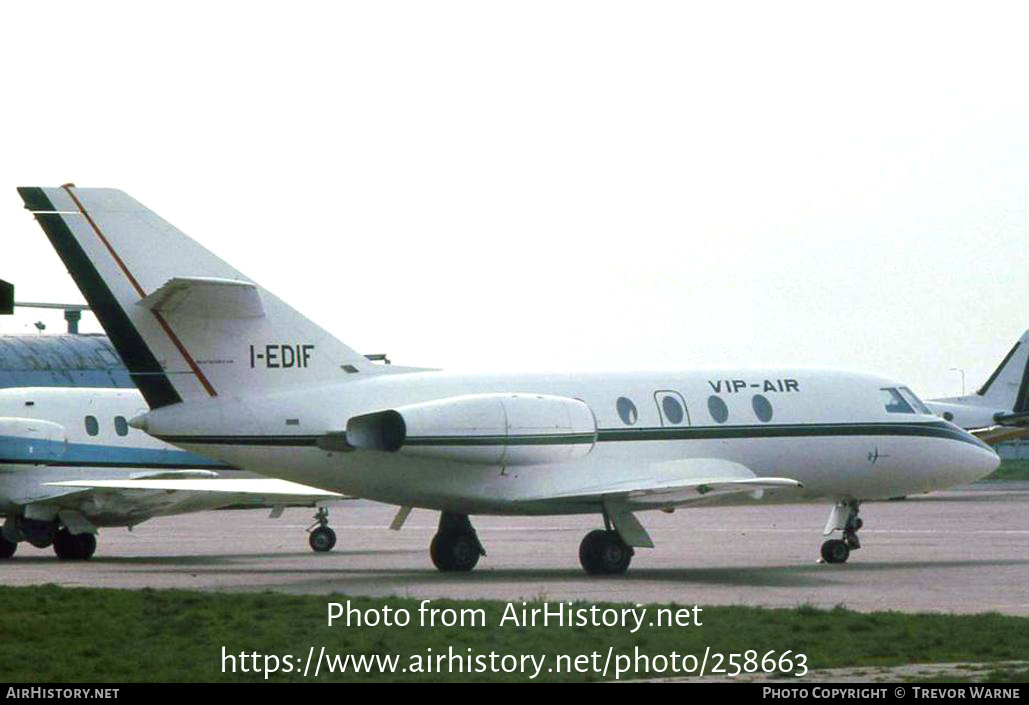 Aircraft Photo of I-EDIF | Dassault Falcon 20E | AirHistory.net #258663