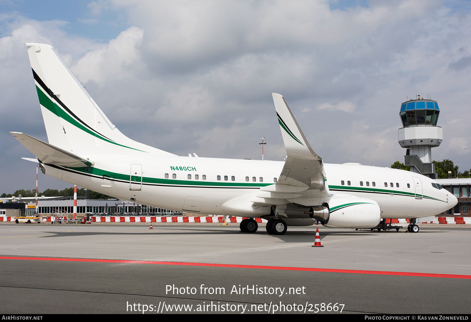 Aircraft Photo of N480CH | Boeing 737-72T BBJ | AirHistory.net #258667