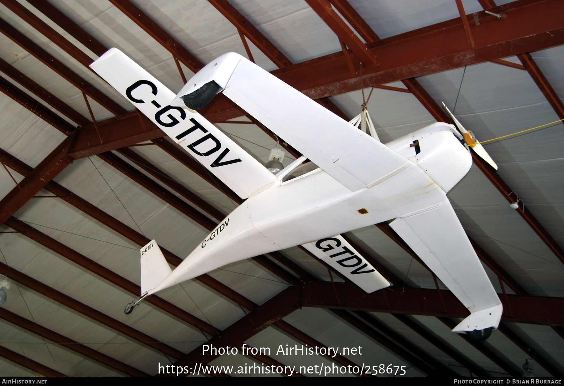 Aircraft Photo of C-GTDV | Quickie Quickie Q1 | AirHistory.net #258675