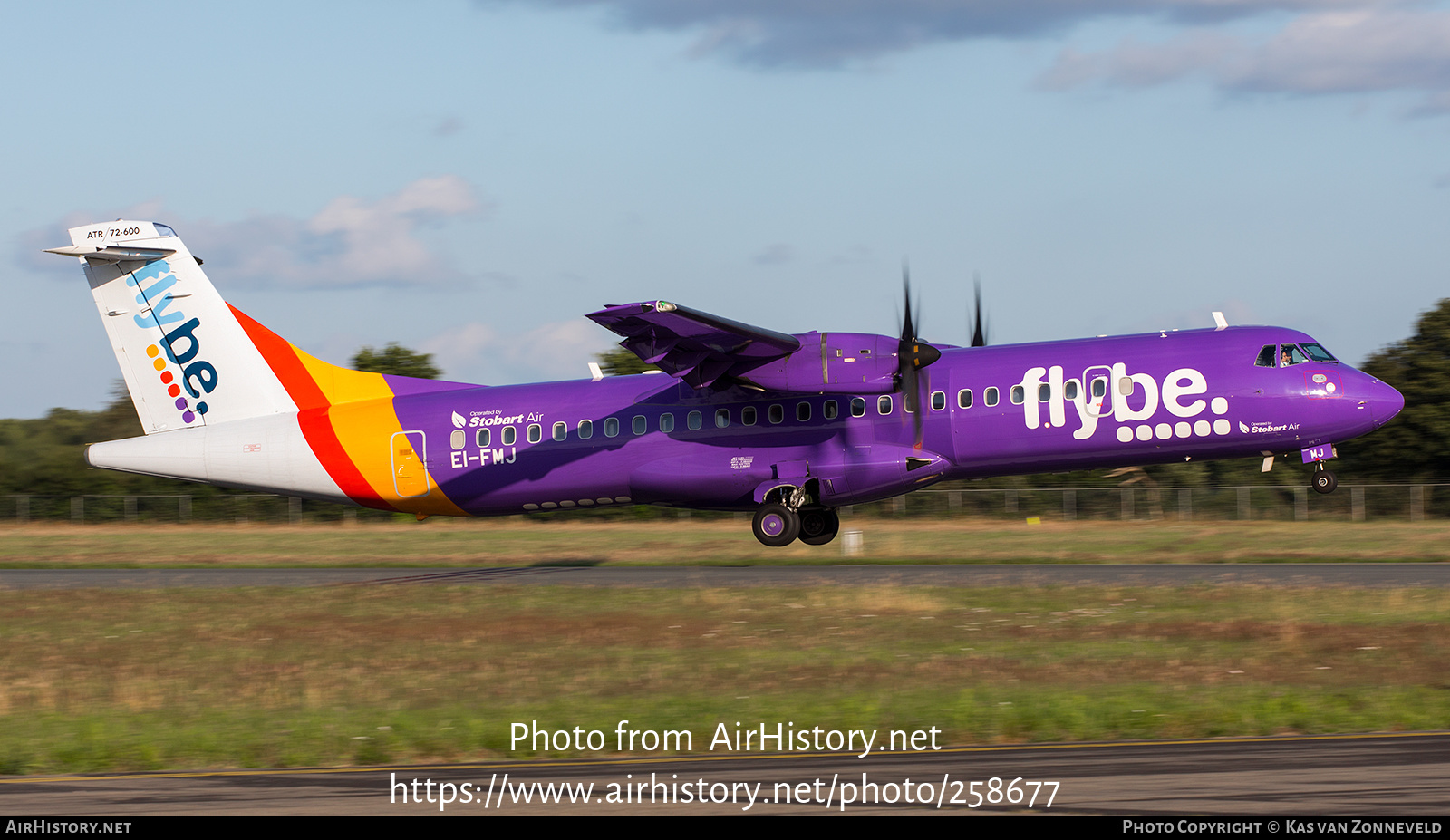 Aircraft Photo of EI-FMJ | ATR ATR-72-600 (ATR-72-212A) | Flybe | AirHistory.net #258677