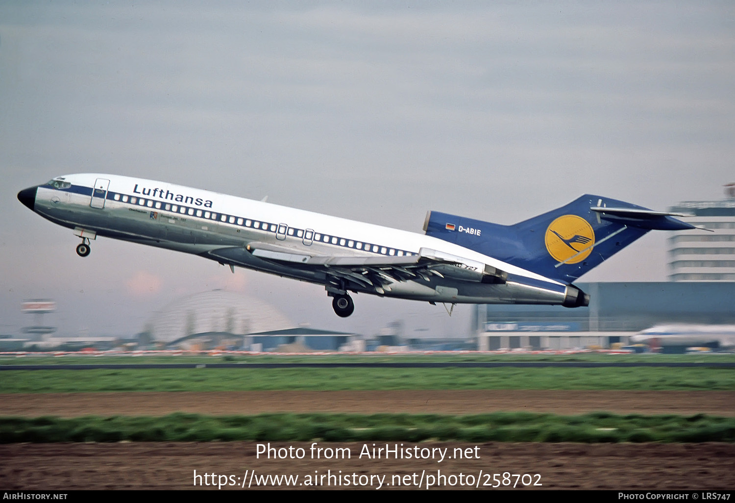 Aircraft Photo of D-ABIE | Boeing 727-30C | Lufthansa | AirHistory.net #258702