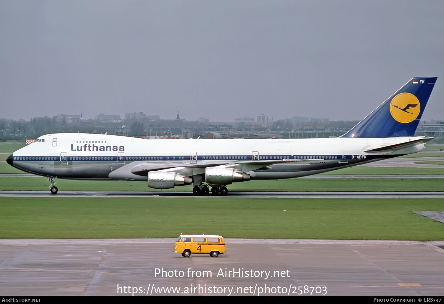 Aircraft Photo of D-ABYK | Boeing 747-230BM | Lufthansa | AirHistory.net #258703