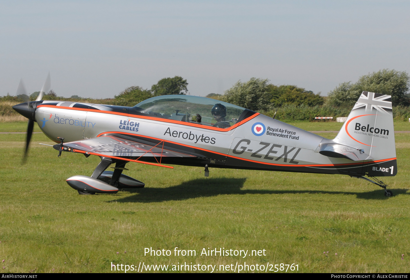 Aircraft Photo of G-ZEXL | Extra EA-300L | The Blades | AirHistory.net #258761