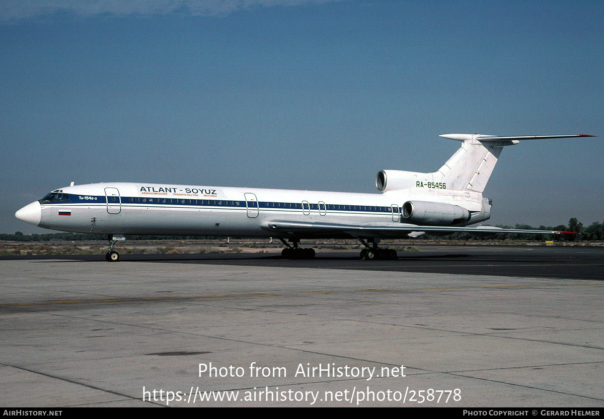 Aircraft Photo of RA-85456 | Tupolev Tu-154B-2 | Atlant-Soyuz Airlines | AirHistory.net #258778