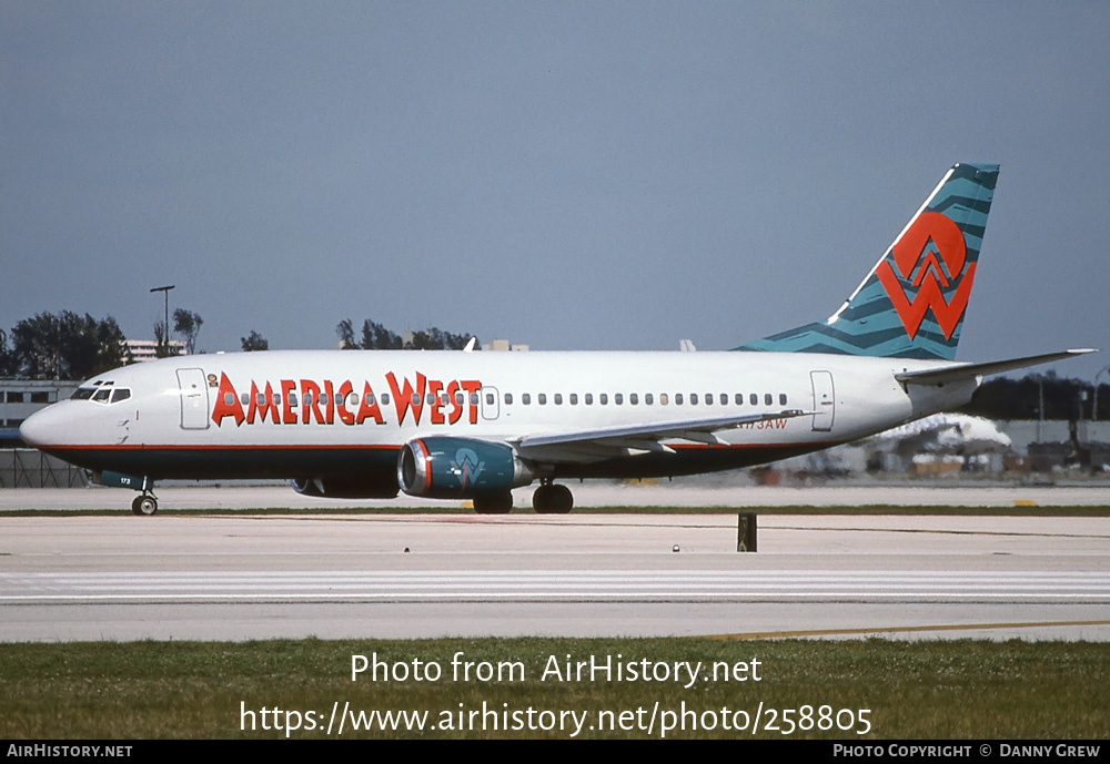 Aircraft Photo of N173AW | Boeing 737-33A | America West Airlines | AirHistory.net #258805