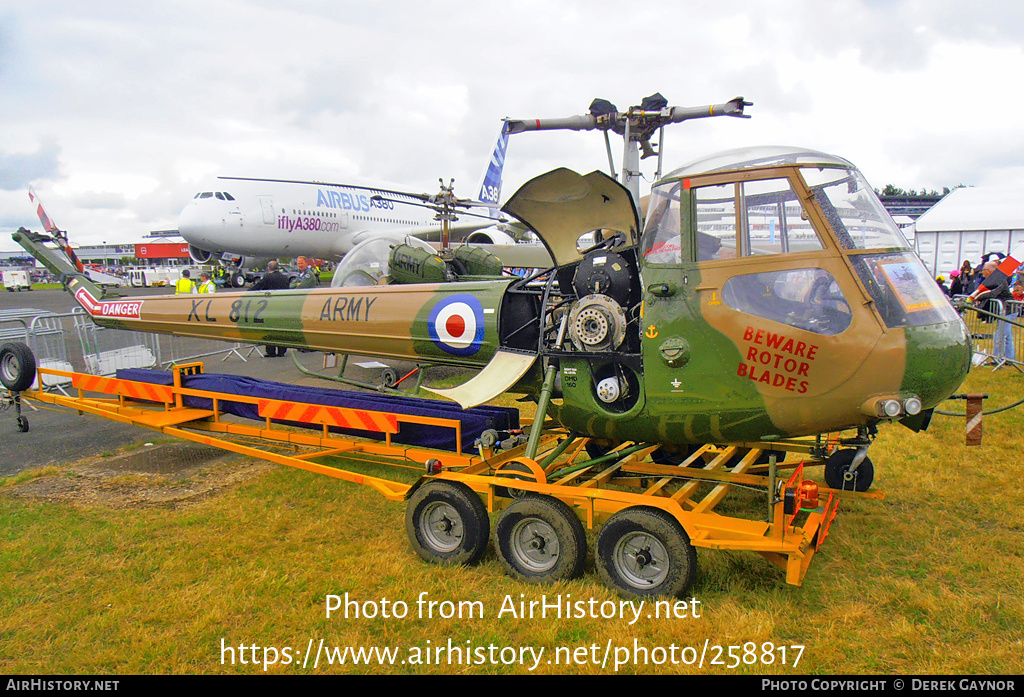 Aircraft Photo of G-SARO / XL812 | Saunders-Roe Skeeter AOP12 | UK - Army | AirHistory.net #258817