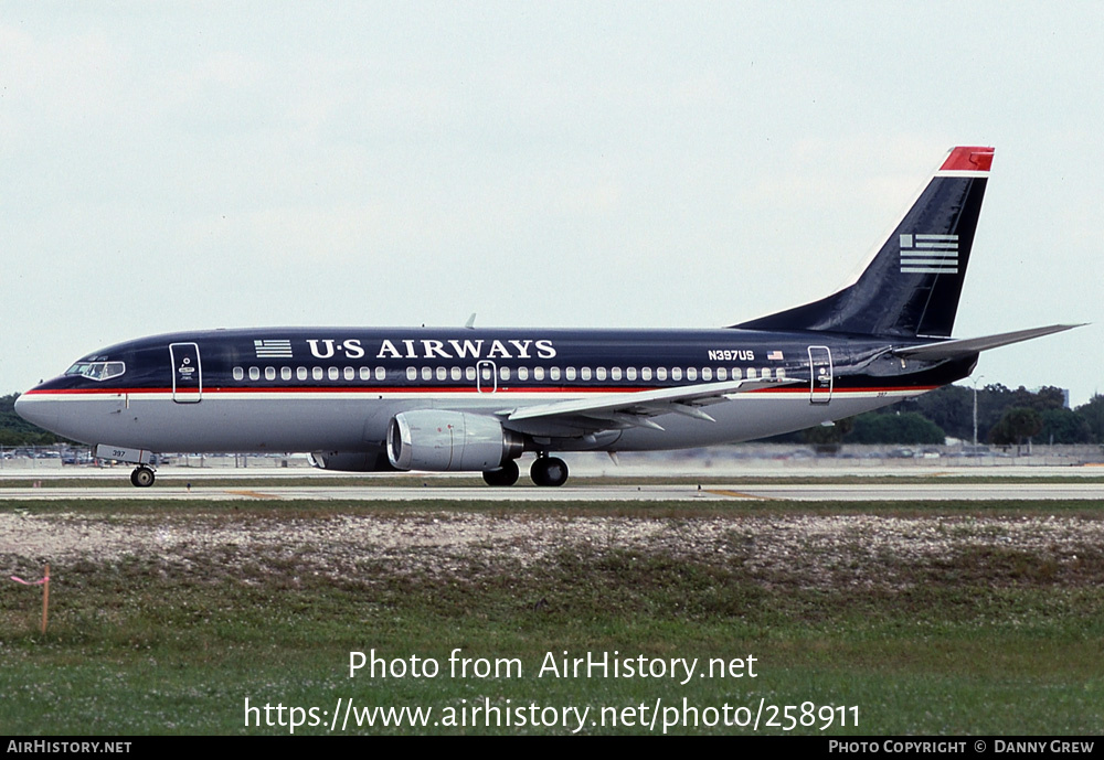 Aircraft Photo of N397US | Boeing 737-3B7 | US Airways | AirHistory.net #258911