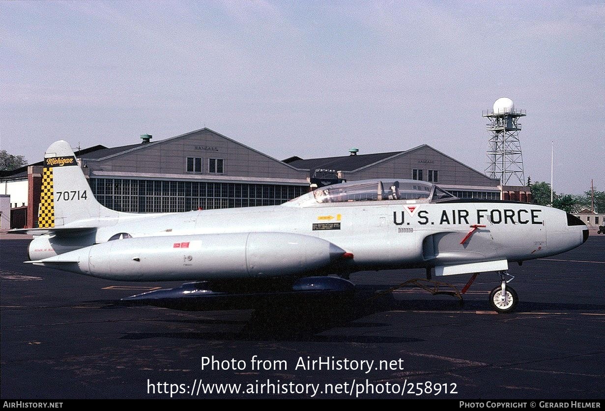 Aircraft Photo of 57-714 | Lockheed T-33A | USA - Air Force | AirHistory.net #258912