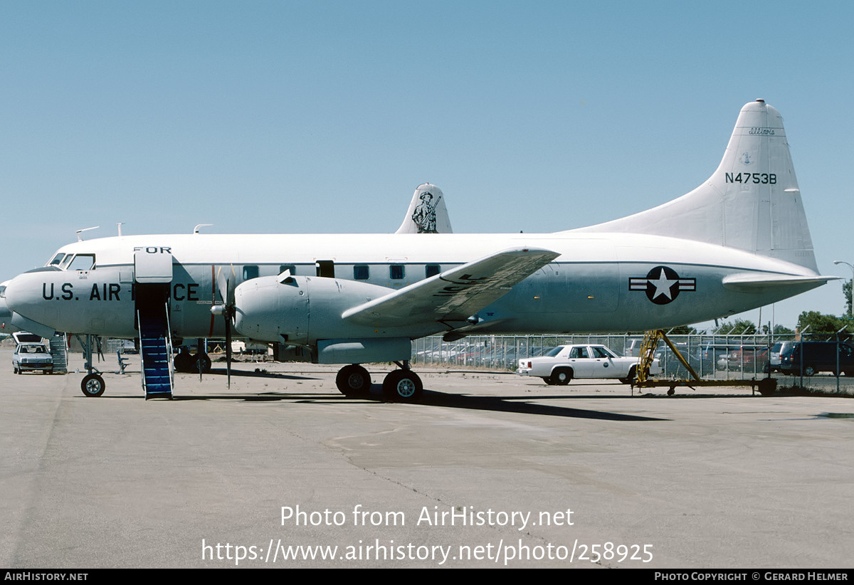 Aircraft Photo of N4753B | Convair C-131E | USA - Air Force | AirHistory.net #258925