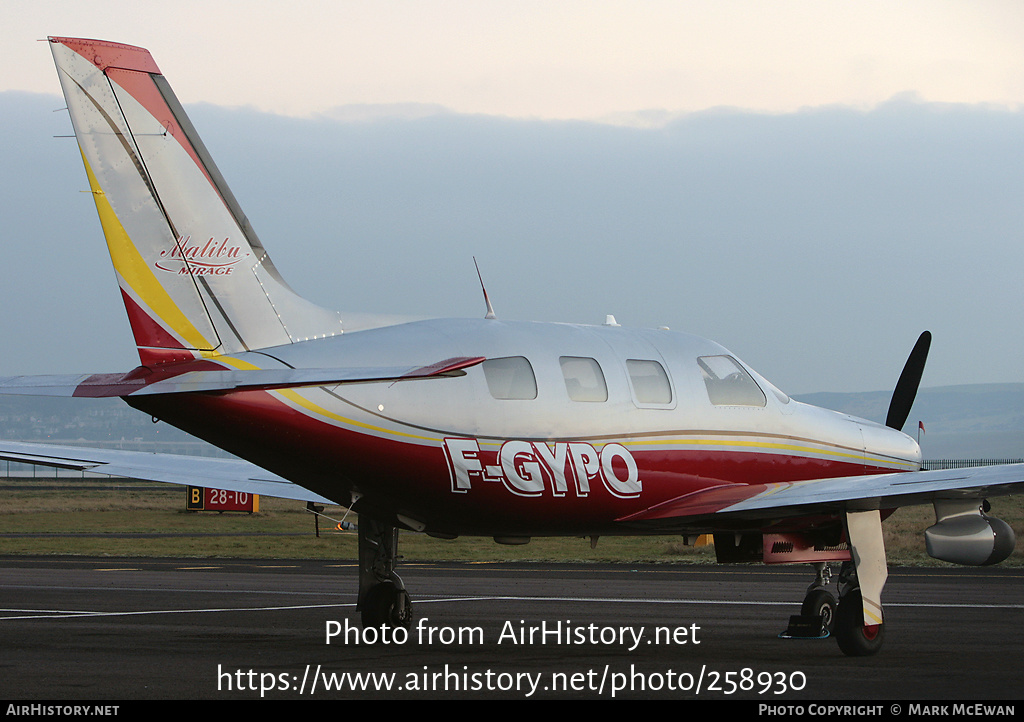 Aircraft Photo of F-GYPQ | Piper PA-46-350P Malibu Mirage | AirHistory.net #258930