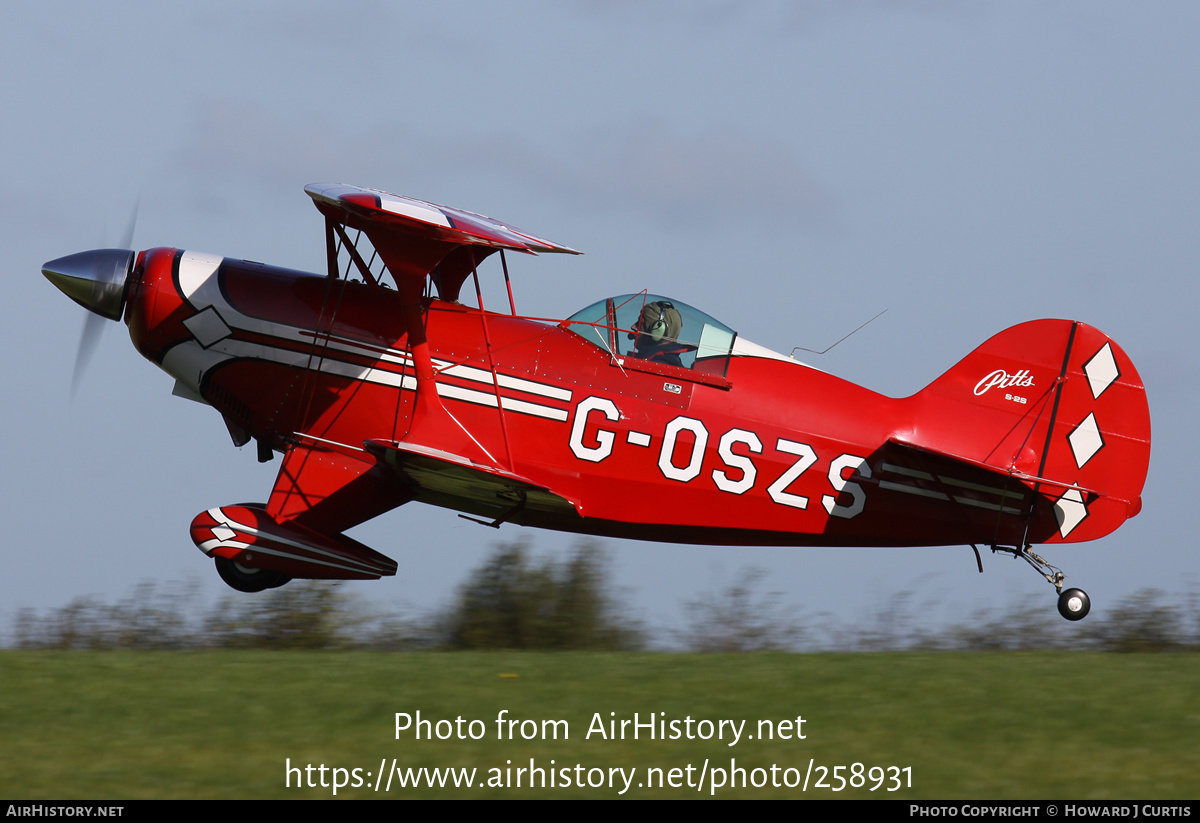 Aircraft Photo of G-OSZS | Aviat Pitts S-2S Special | AirHistory.net #258931