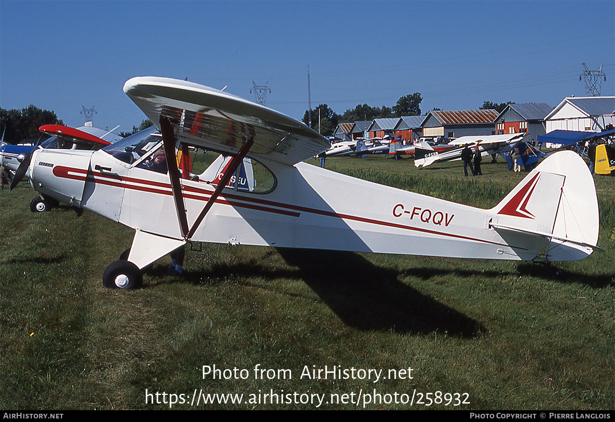 Aircraft Photo of C-FQQV | WagAero Sport Trainer | AirHistory.net #258932